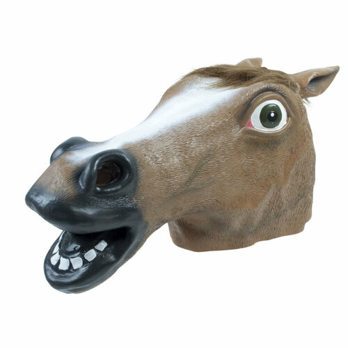 фото Маска лошадь виниловая пб