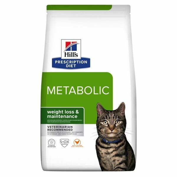 Сухой диетический корм для кошек Hill's Prescription Diet Metabolic способствует снижению и контролю веса, с тунцом, 1,5 кг - фотография № 12