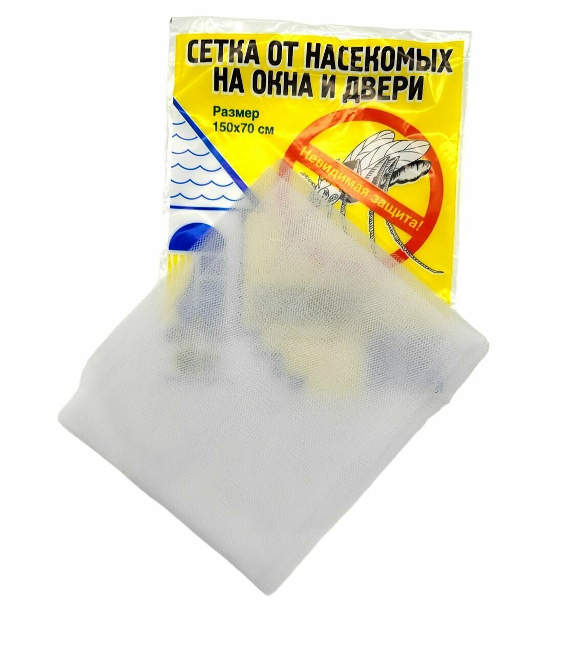 фото Сетка на окна и двери ALEX для защиты от насекомых 150х70