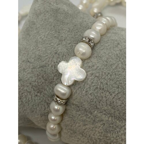 Браслет Greece, 1 шт., размер one size, белый