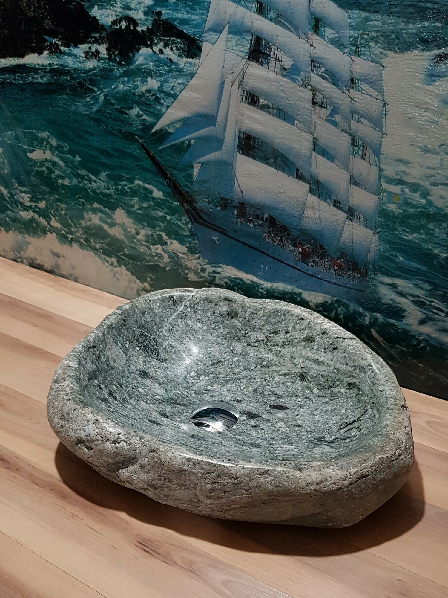 Раковина из натурального речного камня из р.Архыз - фотография № 4