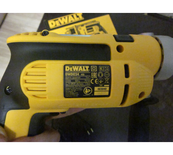 Дрель ударная Dewalt - фото №10