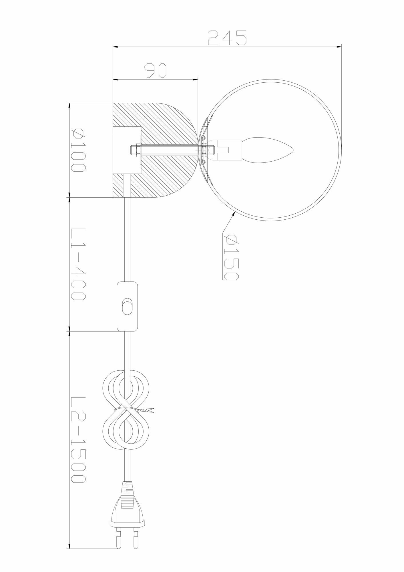 Настольный светильник Freya FR5288TL-01B1