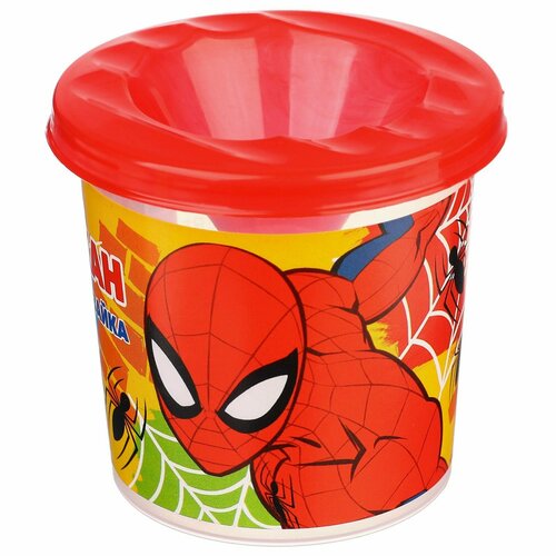 Стакан - непроливайка одинарный Человек-паук 1шт 293₽