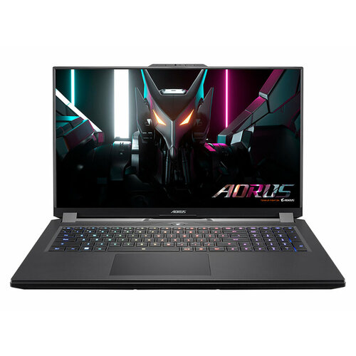 Ноутбук GIGABYTE AORUS 17H 2023 BXF i7-13700H 16Gb SSD 1Tb NVIDIA RTX 4080 для ноутбуков 12Gb 173 FHD IPS Cam 99Втч Win11 Черный BXF-74KZ554SH 22770000₽