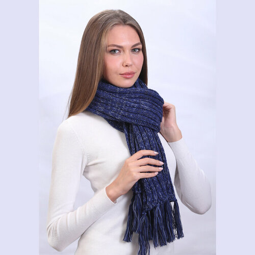 фото Шарф fomas, one size, синий