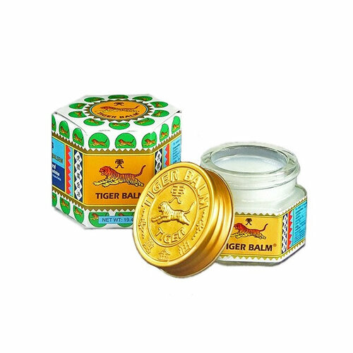 Tiger Balm. Тайский тигровый бальзам для тела белый 10г