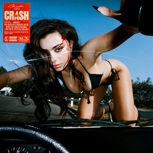 электроника warner music charli xcx pop 2 limited edition violet vinyl lp Charli XCX Виниловая пластинка Charli XCX Crash - Grey