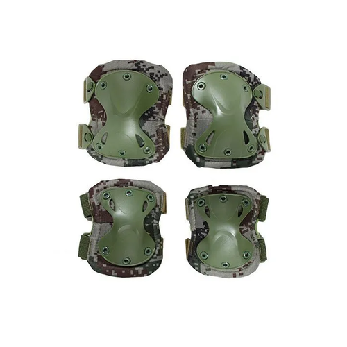 фото Набор тактические наколенники + налокотники, пиксель без бренда