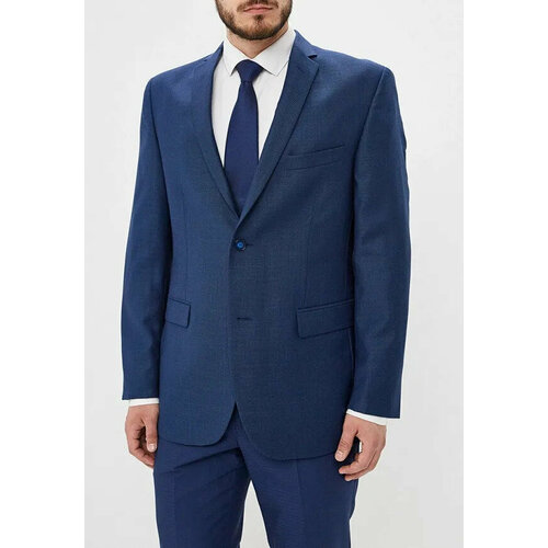 Пиджак Mishelin, однобортный, размер 64/170, синий