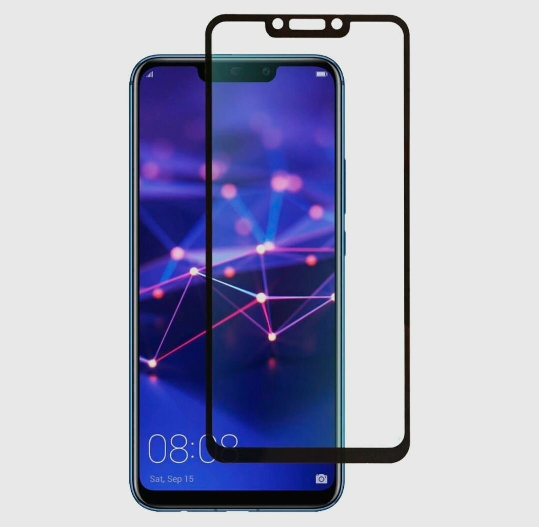 Защитное стекло 3d для Huawei Mate 20 lite / Nova 3i / 3 бронестекло хуваей мейт 20 лайт, нова 3