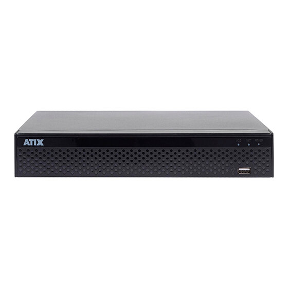 AT-HVR-1104A ATIX 4 канальный гибридный видеорегистратор до 5 Мп 1 SATA HDD до 8Тб