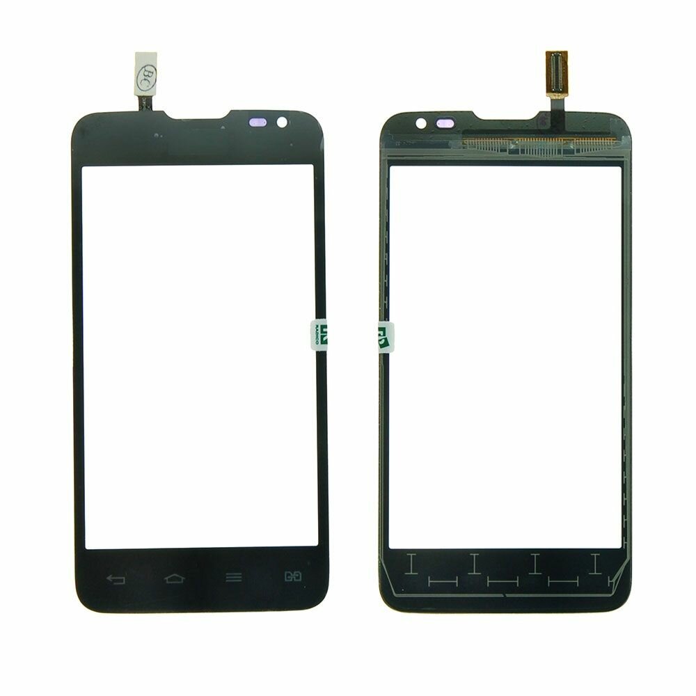 Тачскрин (сенсорное стекло) для LG D285 (L65 Dual) черный