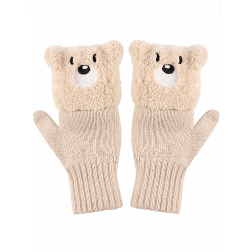 фото Перчатки noble people, размер 18, бежевый