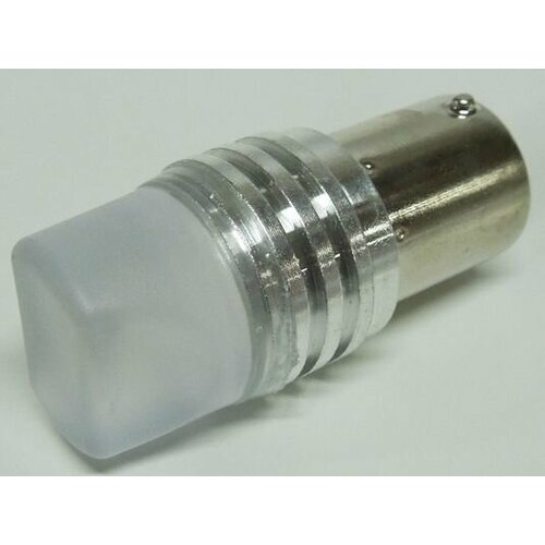 Лампа светодиодная 24V T25 9 диодов SMD белая (BA15s) (2835) 3D