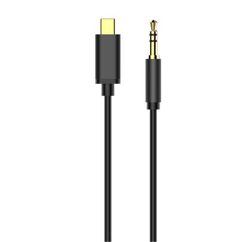 Аудио кабель Baseus Yiven Type-C male To 3.5 male Audio Cable M01 Black 1.2M