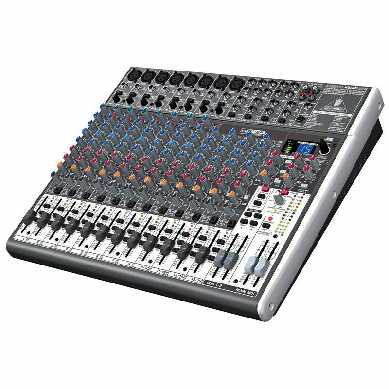 Аналоговый микшер Behringer XENYX QX2222USB