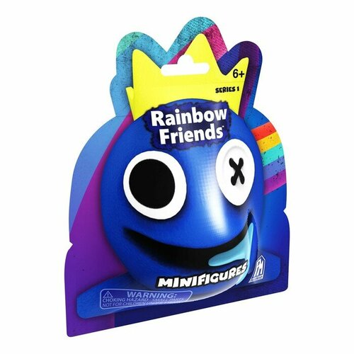 PhatMojo Мини-фигурка Roblox Rainbow Friends, 6 см, 6+ микс phatmojo фигурка roblox rainbow friends blue 15 см 6