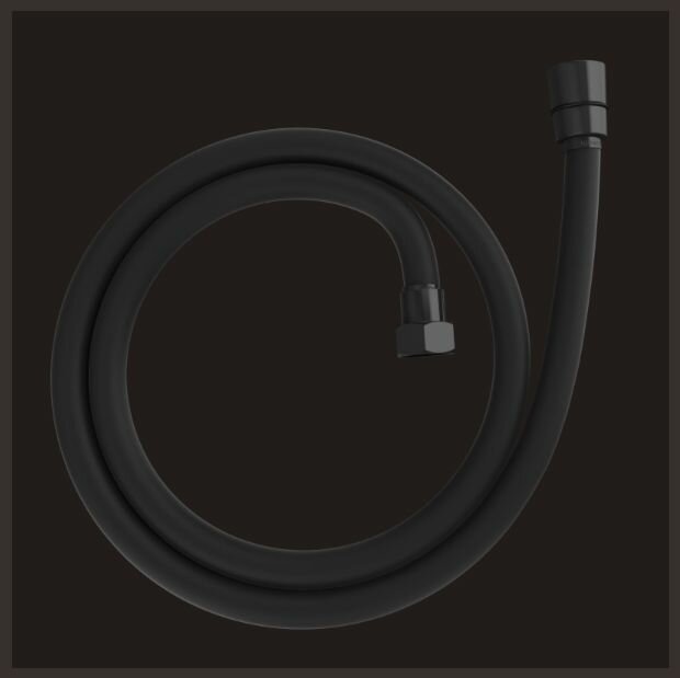 фото Душевой шланг Elghansa SHOWER HOSE SH082-Black для гигиенической лейки силиконовый, черный
