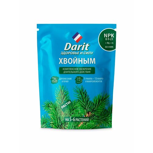 Удобрение гранулированное для хвойных 400г Дарит 312₽