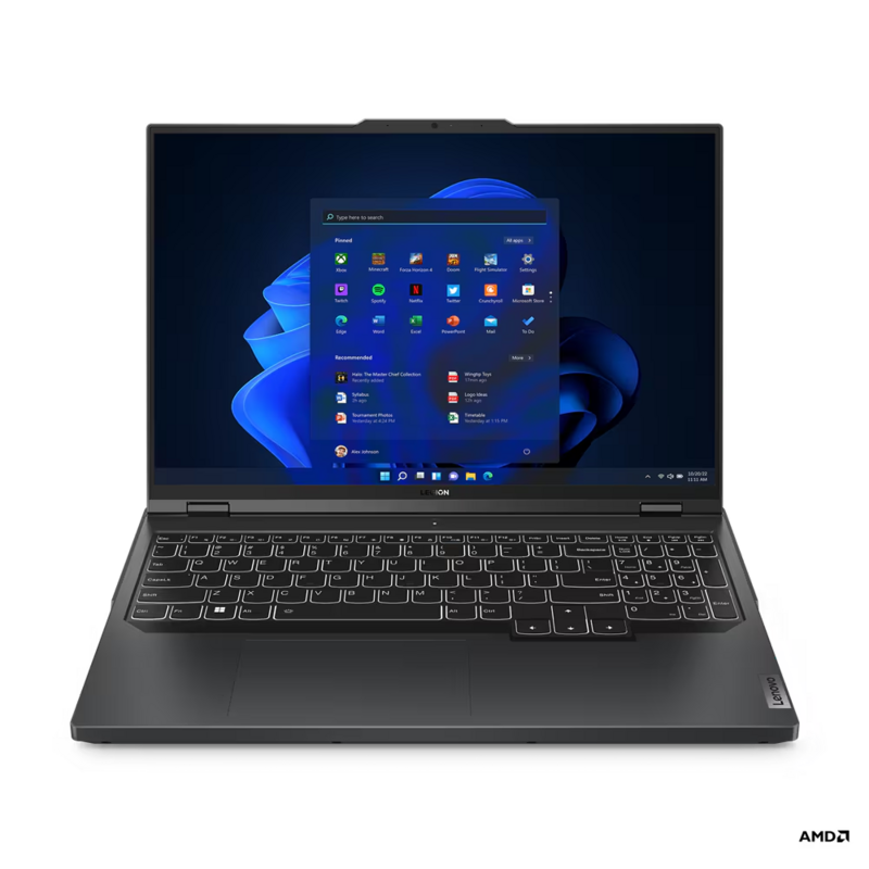 16.0" ноутбук Lenovo Legion Pro 5 16ARX8 82WM00CFGE WQXGA [2560x1600] Ryzen9 7945HX 16gb DDR5 1Tb SSD M.2 GeForce RTX 4060 Win11 Home 2.55кг