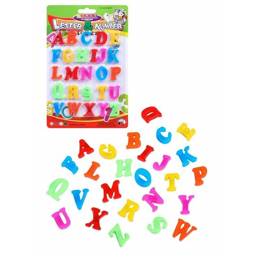 Набор магнитных букв английского алфавита 220₽
