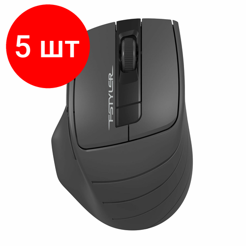 Комплект 5 шт Мышь беспроводная с бесшумным кликом A4TECH Fstyler FG30S USB 6 кнопок оптическая 1204070 926800₽
