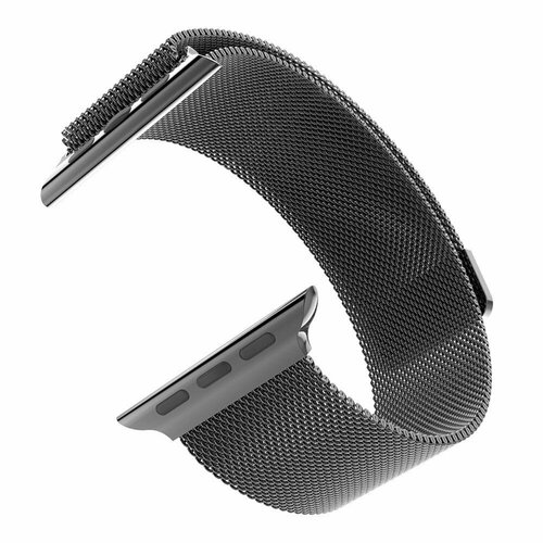 Металлический ремешок Миланская петля для Apple Watch 42mm/44mm/45mm, Gray