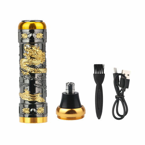 Многофункциональная машинка для стрижки 3 в 1 Панлонг черное золото два в одном 60800₽