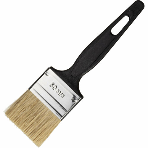 Комплект 50 штук Кисть флейцевая Стандарт 50x6 нат щетина пластик ручкаСибртех82504 2638₽