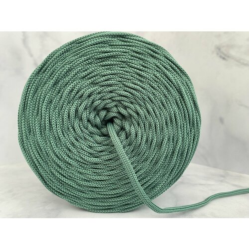 Шнур, шпагат для вязания, полиэфирный 4мм 300м Хвойный