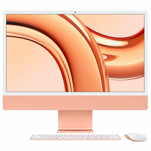 Моноблок Apple iMac 24 45K 2023 Orange Z1A6000BP M316GB1TB SSDApple graphics 10-coreWi-FiBTMacOSрусская раскладка 31299000₽