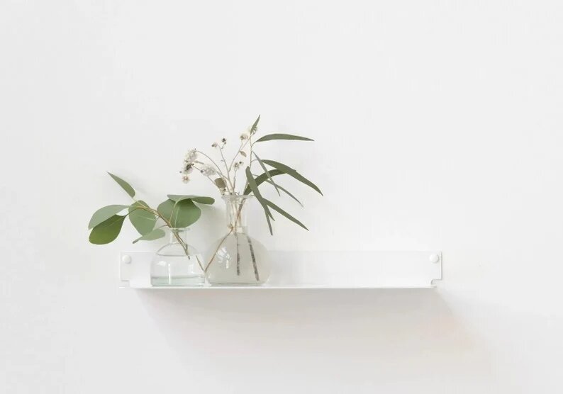 фото Полка из металла Arno Decor - минималистичная и стильная, 30 см