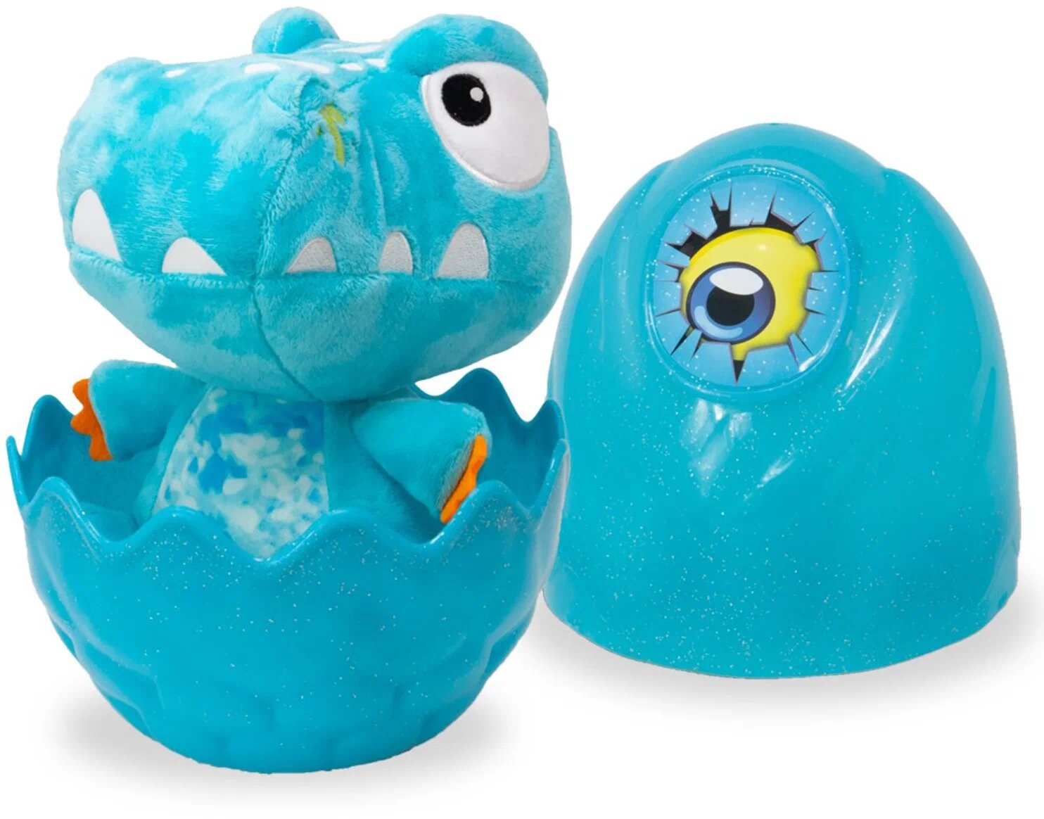 Мягкая игрушка Crackin' Eggs "Динозавр голубой в яйце", серия Ледниковый Период, 22 см, арт. SK003A1