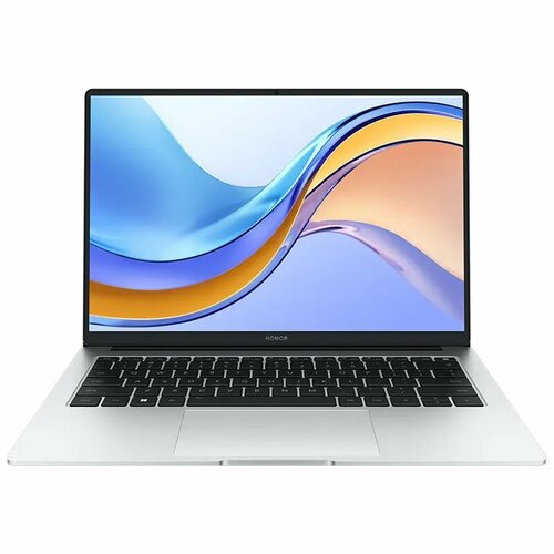 Ноутбук HONOR MagicBook X 14 2023 (Core i5-12450H/14"/1920x1200/16GB/512GB SSD/Intel UHD Graphics/Win 11 Home) 5301AFDA Серебристый
