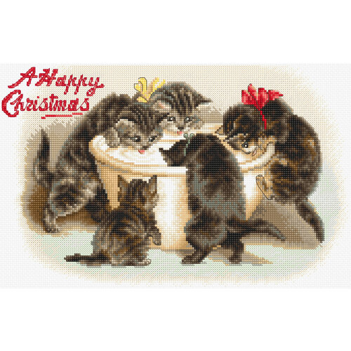 Набор для вышивания LetiStitch L8102 So delicious! 24 x 24 см Счетный крест