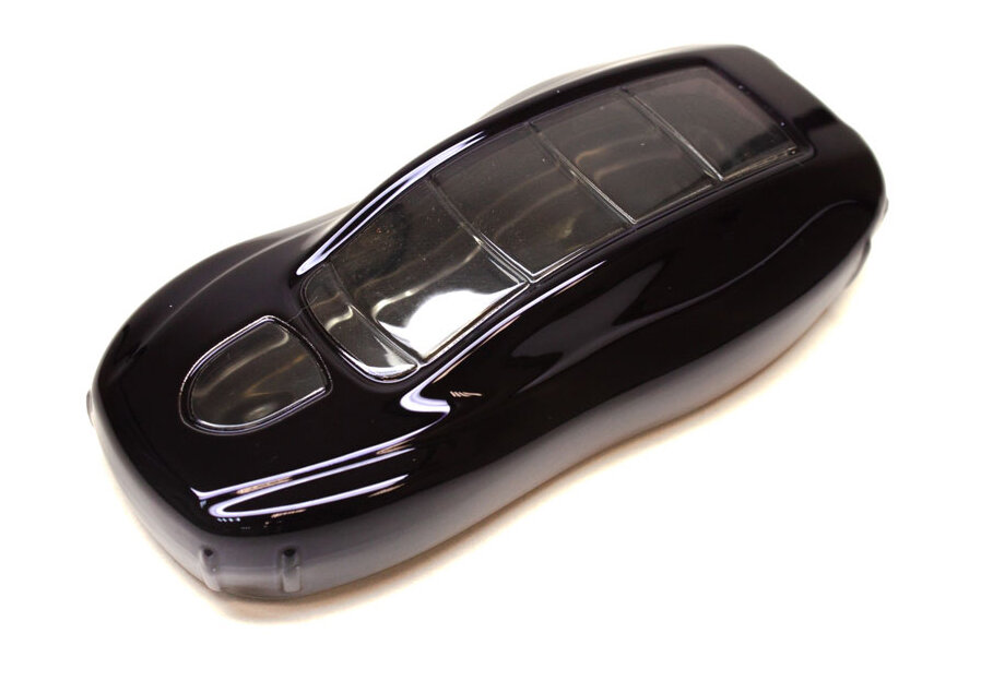 Силиконовый чехол на ключ Porsche черный