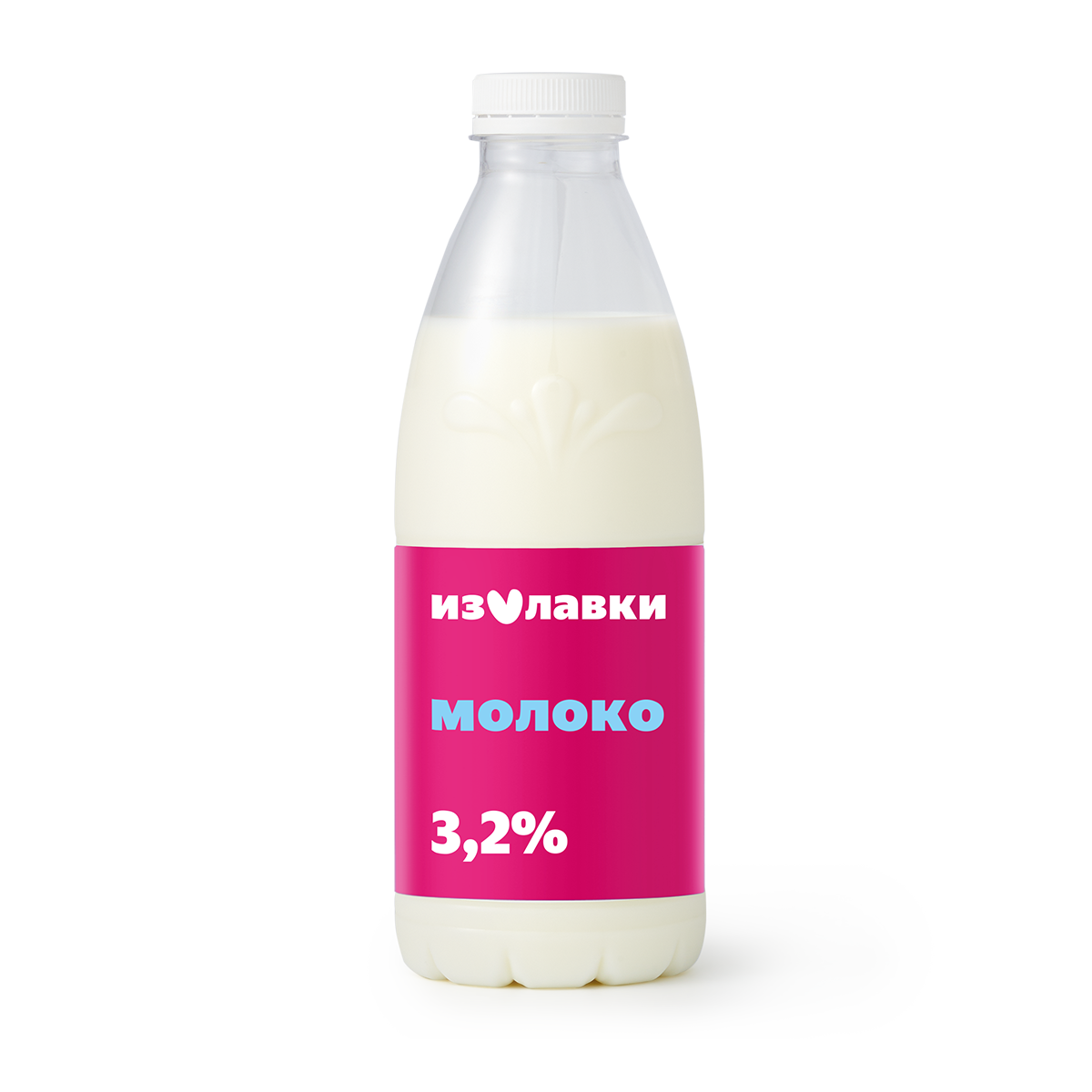 Молоко «Из Лавки», коровье, пастеризованное, жирность 3,2 %, 0,9 л