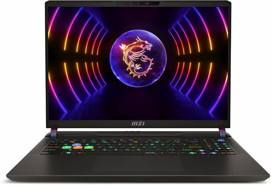 16" Ноутбук MSI Vector GP68 HX 12VH-219RU (9S7-15M122-219) серый - 1920х1200, IPS, Intel Core i9 12900HX, ядра: 16 х 2.3 ГГц, 16 ГБ, SSD 1024 ГБ, GeForce RTX 4080 для ноутбуков - 12 ГБ