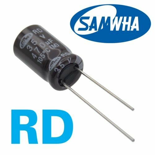 470мкФ 35В / RD / 10x16 / 105 С / конденсатор электролитический (1шт)