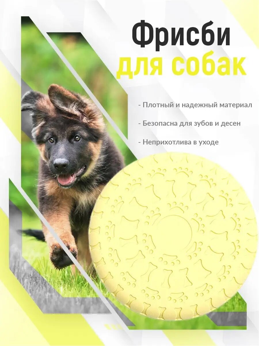 Летающая тарелка для собак