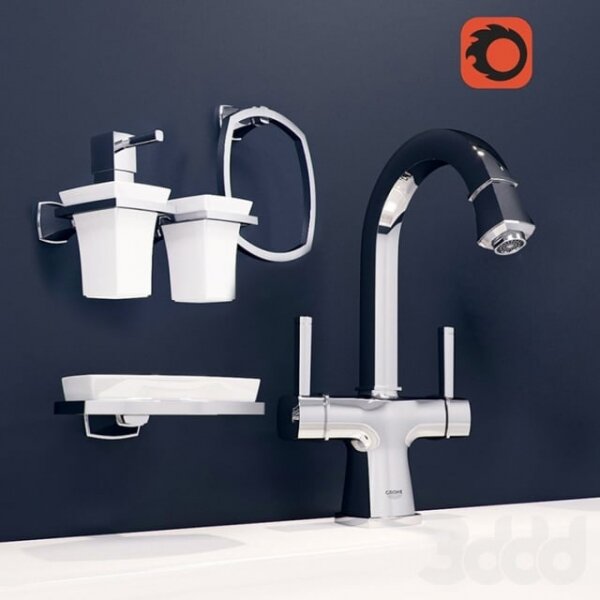 Смеситель для раковины GROHE - фото №9