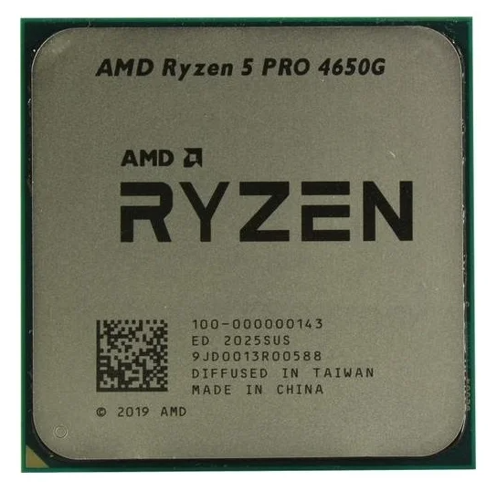 Процессор AMD Ryzen 5 PRO 4650G AM4, 6 x 3700 МГц, OEM