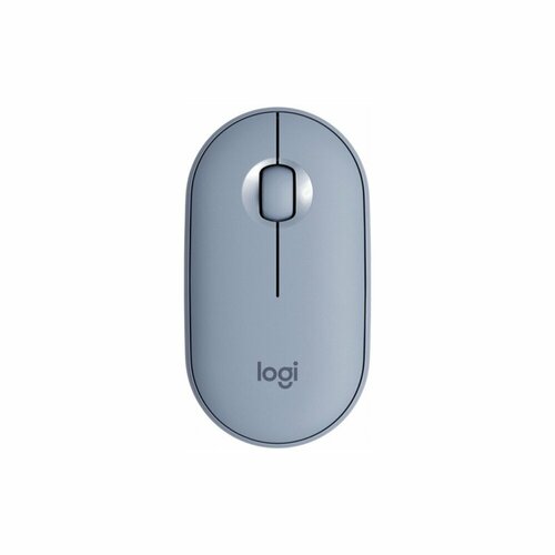 Мышь беспроводная Logitech M350 Misty Blue USBBT оптическая 1000dpi 910-006655 3835₽