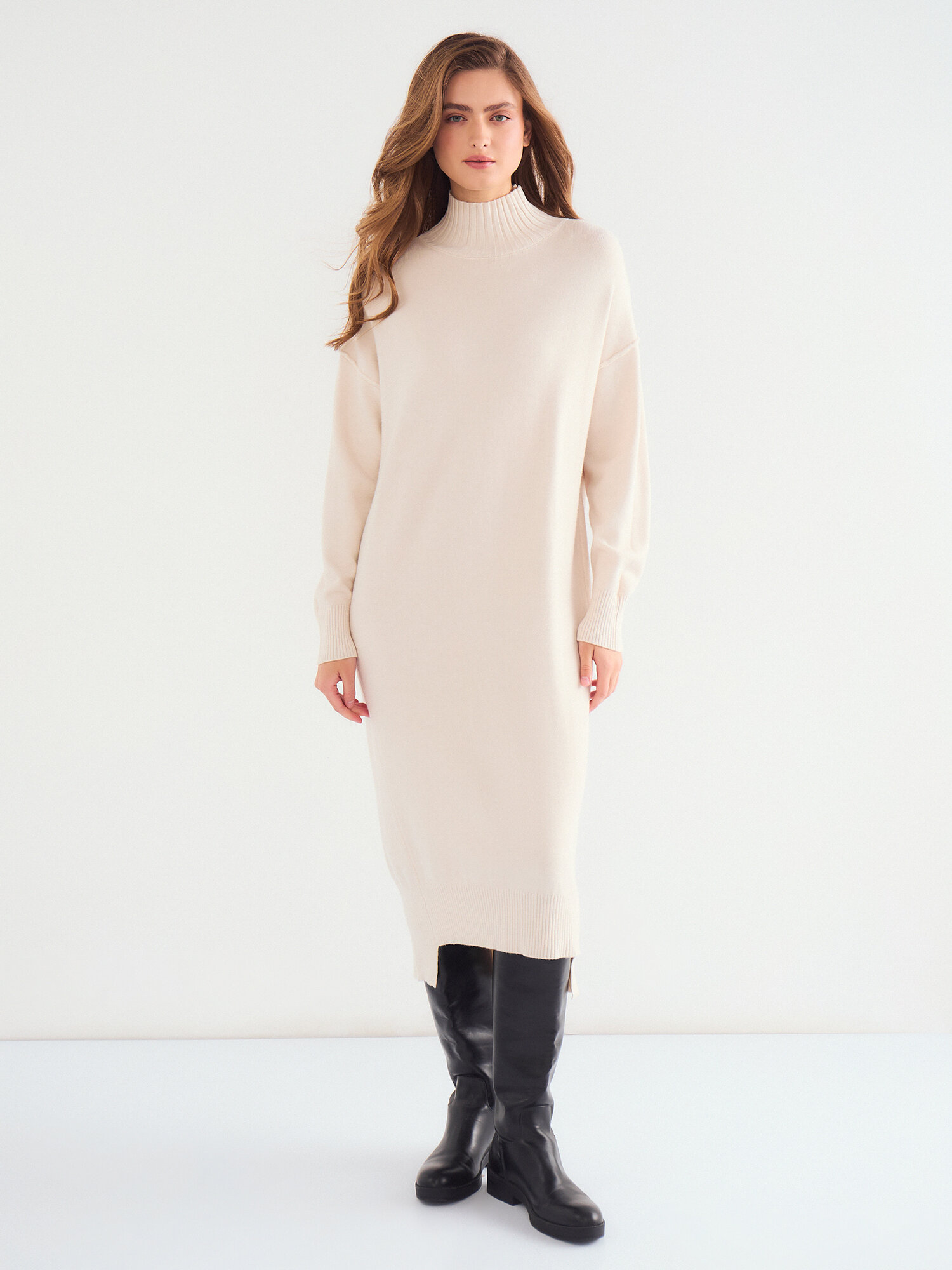 Платье Vittoria Vicci, размер ONE SIZE, кремовый — фото 1