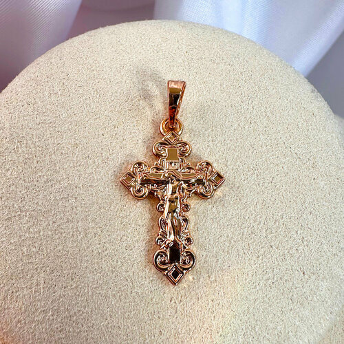 фото Крестик xuping jewelry, золотистый