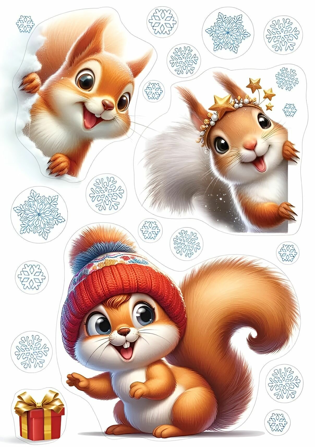 Оформительские наклейки 