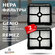 HEPA фильтры (2 шт.) для вертикального пылесоса Genio Magic Wash ...