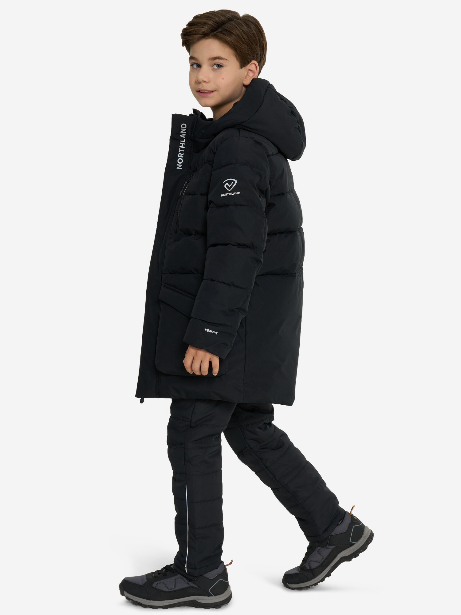 Куртка Northland, размер 152-158, черный — фото 1