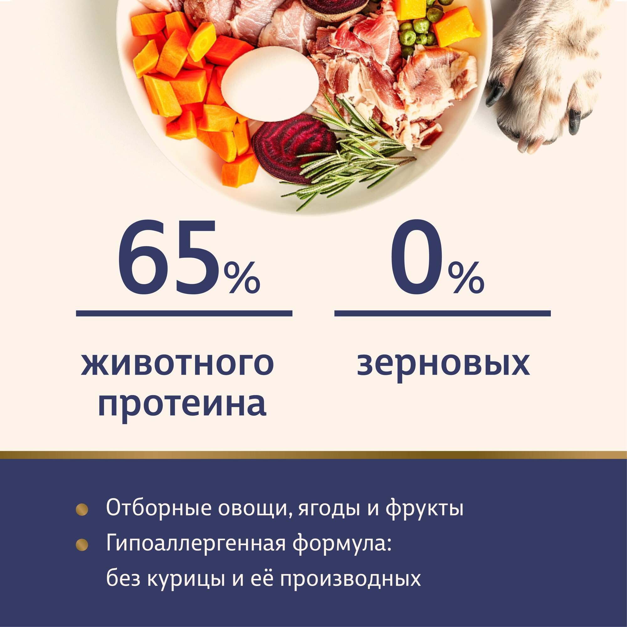 Taormina беззерновой корм для щенков cо свежим ягненком, ягодами и овощами Alpine Meadow, 10кг — фото 1
